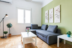 This freshly, utterly renovated, 1bedroom apartment is located in the center of  Athens, Greece Unwind your mind in this 1BDR Condo near metro! Entire condo vacation rental 36435515