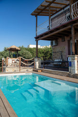 Our modern lux maisonette is ideal for up to 5 persons, 15 min walk from Maleme  Chania, Greece Momentum X - Modern maisonette with Pool & View Entire home vacation rental 649172133654377697