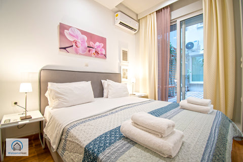 "Small family apartment-1st floor, Apt. nu.4" is one of the five apartments in t Athens, Attica, Greece Athenian Apartments - Syntagma sq. #4 Entire rental unit vacation rental 23809722