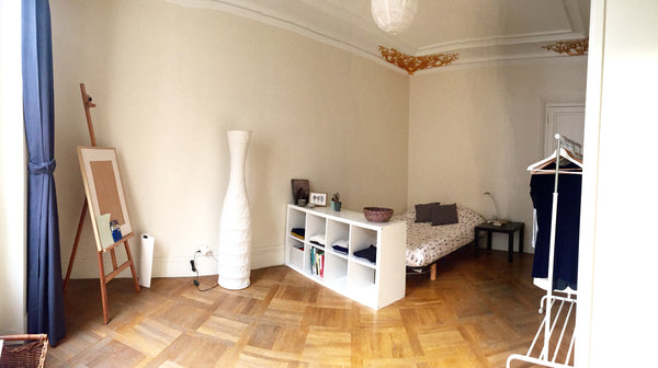 With its comfy double-bed, this bright private room of 20m2 is waiting for you.  Paris, France Cosy room in a Parisian apartment next Republique Private room in rental unit vacation rental 14119925