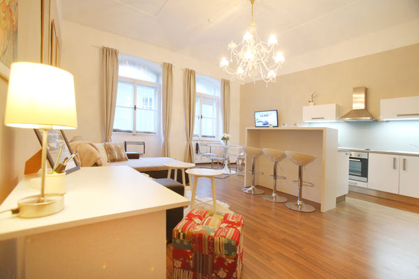 A totally renovated 2 rooms of 60 m2 private apartment with all modern convinien Prague, Czechia Few steps from The Old Town Square Entire rental unit vacation rental 18439504