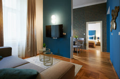 Enjoy your stay in a cozy & stylish Deluxe One Bedroom Apartment that is cleverl  Deluxe One Bedroom Apartment - Golden Angel Prague Room in aparthotel vacation rental 53763172