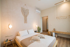 Carefree, as her name suggests, Allegra is fond of light and joy. This 2nd floor Athens, Greece Boutique Hotel Near Acropolis | Ederlezi Allegra Private room in guest suite vacation rental 43733427