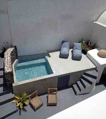 Traditional troglodyte house at the top of Pyrgos's medieval village, recently r Blockley, United Kingdom Santorini Folia Cave house, 4 pers, view, jacuzzi Cycladic home vacation rental 27360922