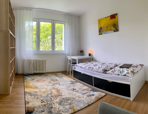 I offer an impassable silent room in a very clean flat. Window to the nord, view Prague, Czechia Comfortable room in a clean modern apartment Private room in condo vacation rental 625121594143139876