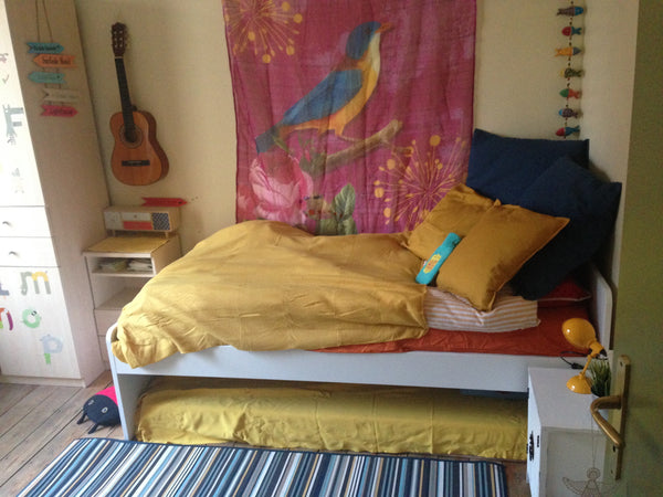 Cosy single room in a spacious and bright house in the lively Ixelles area. Exce Brussels, Belgium Lovely room in colourful house - WOMEN ONLY Private room in home vacation rental 19137809