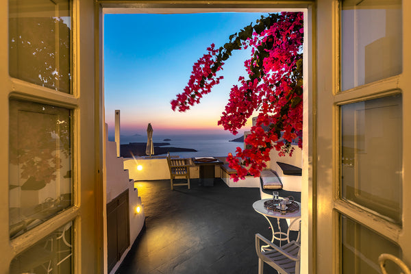 My place is a traditional Santorini home! Built on the Caldera (Cliff), into the Marousi, Greece Chess House (Traditional Santorini Home) Cycladic home vacation rental 13351680