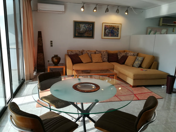 Refurbished luxurious penthouse / apartment near to metro station (airport line) Athens, Greece Elegant Sky View Penthouse with Private Terrace Entire loft vacation rental 30587235