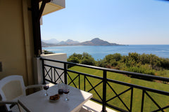My place is suitable for couples, business travelers and families (with children Souda, Greece Foteinei & Martha Studios Entire rental unit vacation rental 6295998