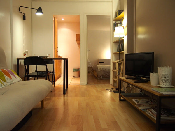 Joli 2 pièces, épuré, calme et cosy. Idéalement situé dans un quartier sympathiq Paris, France Agréable 2 pièces Charonne-Bastille Entire rental unit vacation rental 2638714