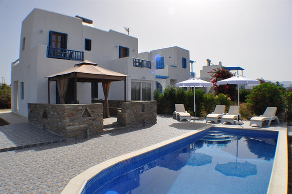 Villa Ariadne is located in Maragas (Plaka Beach) one of the most beautiful beac  Ariadne House - Maragas Beach Cycladic home vacation rental 45553891