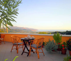 Overlooking Aegean sea and the coastline, Ancient Olive treeTraditional House is  Sea-view and silence traditional stone house Entire home vacation rental 42347083