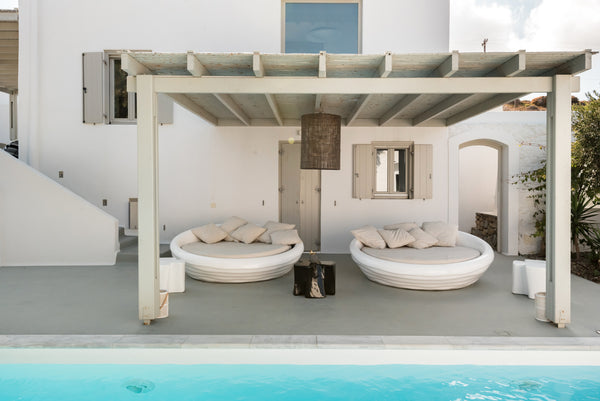 Sip cocktails and gaze out to sea from lounge chairs on a shaded terrace, then d Athens, Greece Extravagant Four Bedroom Villa With Private Pool Entire villa vacation rental 7851069