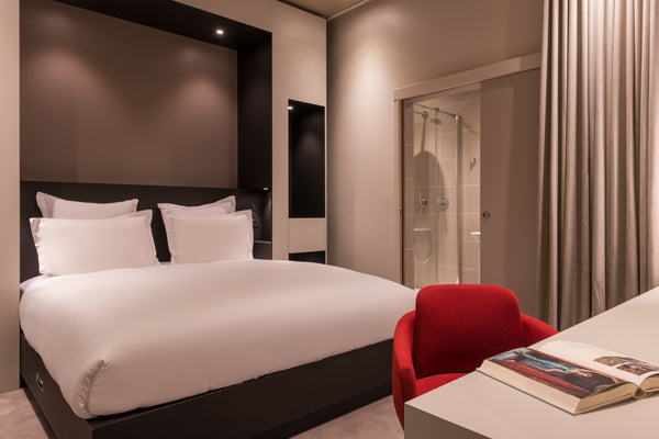 Véritable cocon de 20m² pour des nuits en immersion totale. Pour votre plaisir : Lyon, France Chambre Atrium Cinéma au cœur de Lyon PDJ inclus Room in hotel vacation rental 49089277