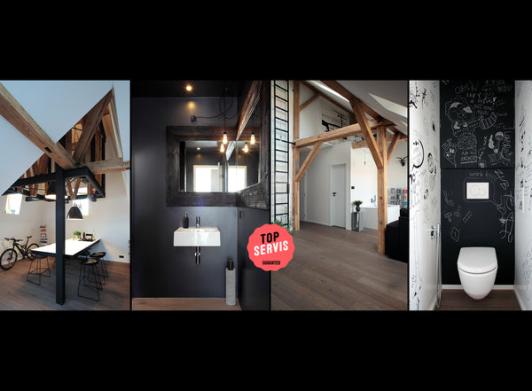 LIVE IN UNIQUE FULLY EQUIPPED APARTMENT IN ONE OF THE TOWER OF MAGNIFICIENT PRAG Prague, Czechia Cool unique design loft in central Prague! Entire loft vacation rental 6382321