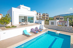 Villa Stella (3 bedrooms, 3 bathrooms, sleeps up to 8) is an impressive modern v Rethimnon, Greece 3 bedroom,Private pool,Great views Entire villa vacation rental 18340627