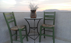 My place is close to wonderful views, restaurants and dining areas and beach. My Athens, Greece Palm Studios Livadi  Schinoussa - White room Private room in rental unit vacation rental 15139718