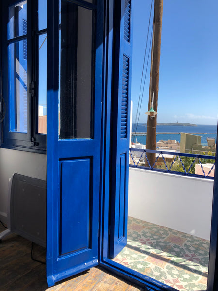 <b>The space</b><br />This is a real house, not a space set up for touristic pur Ermoupoli, Greece Charming and cozy house with sea view Cycladic home vacation rental 20350517