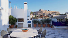 On the top floor of an upscale contemporary residential building, this apartment Athens, Greece What A View! Acropolis Penthouse Private Terrace Entire condo vacation rental 28174042