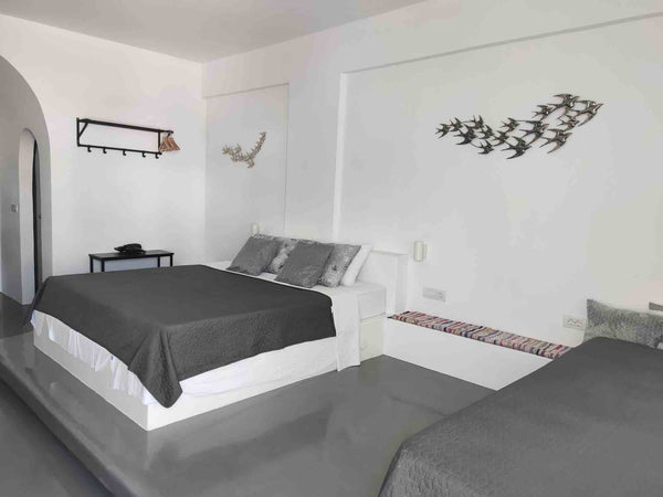 We are located in the village of Karterados, 7 minutes from the airport and 15 m Athens, Greece Cavalari Santorini - Sunny and quiet room #1 Entire rental unit vacation rental 35346915