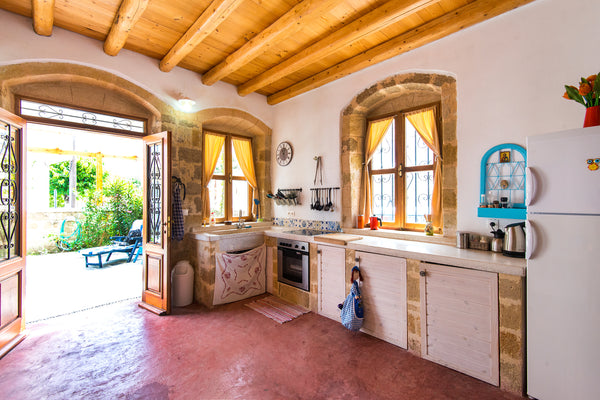 This beautiful traditional Greek house is totally renovated with all its comfort Rhodes, Greece 3 bedrooms traditional stone house in Ialyssos Entire home vacation rental 5788488