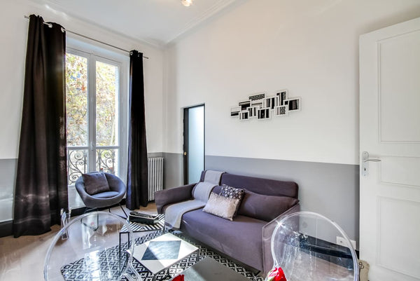This apartment was decorated with inspiration from the famous cabarets and music Paris, France Sweet Inn | Charming 1BR in Saint Germain Entire rental unit vacation rental 10046800