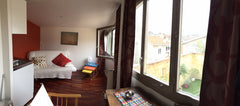 Tiny and so cute little studio with a view a over the roofs of Bordeaux on 3rd f Bordeaux, France lovely appart/bedroom Entire rental unit vacation rental 4742378