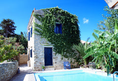 Villa 'Sofas' is the perfect romantic holiday haven. Open the wooden picket gate Chania, Greece ★ONLY FOR 2★, COSY STONE VILLA PRIVATE POOL WiFi Entire cottage vacation rental 2215220