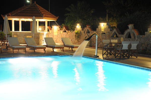 SEA, POOL AND GARDEN VIEW ENTRANCE FLOOR ENJOY AND RELAX ON OUR THICK SUNBED MAT Anissaras, Greece SEA AND POOL VIEW EASY ACCESS STUDIO Room in bed and breakfast vacation rental 10832709