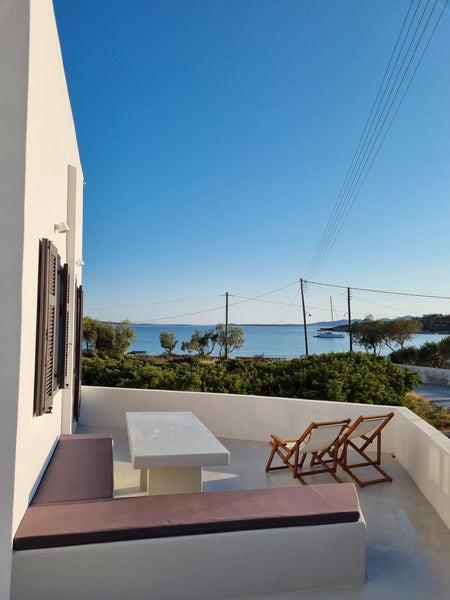 Guests will be comfortable in this spacious and unique house for its location an Greece Sunny 2-bedroom Cycladic house with share pool Cycladic home vacation rental 636589741169541545