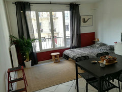 Studio tout équipé, paisible et lumineux à deux pas du marché de l'olive et des  Paris, France Studio agréable, lumineux, avec Vidéoprojecteur. Entire rental unit vacation rental 28406879