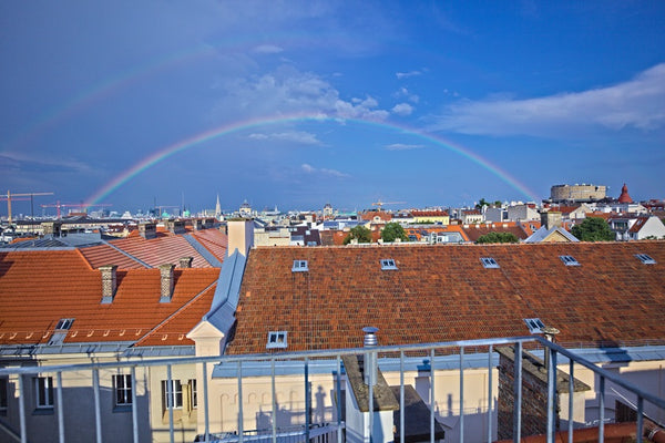 The stylish two-bedroom rooftop apartment is located in the center of the 7th di Vienna, Austria Rooftop city-view Apt in the hippest district Entire rental unit vacation rental 41953987