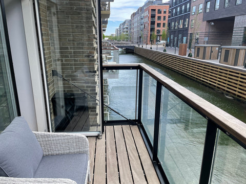 Apartment of 115m2 on 2 levels with stairs directly down to the canal from the l Copenhagen, Denmark Modern Apartment with own Ladder to the water. Entire rental unit vacation rental 44306604