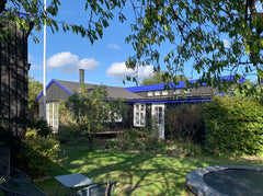 Cozy, quiet, charming, kid-friendly, and spacious house with a private, sunny ga Copenhagen, Denmark Boheme Garden Villa in CPH City Entire home vacation rental 45902478