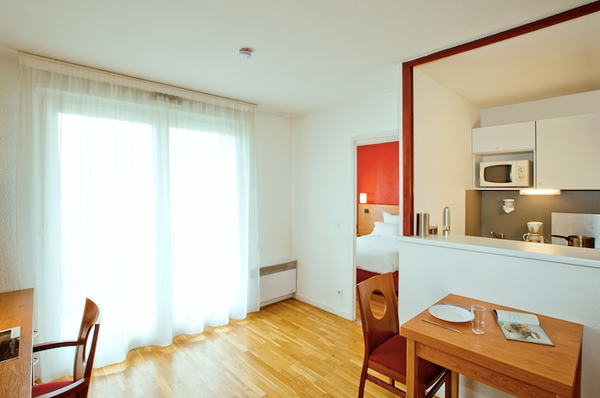 The Séjours & Affaires Saint Nicolas hotel residence welcomes you all year round Paris, France Grand appartement dans le quartier de la Part Dieu Room in aparthotel vacation rental 50516052