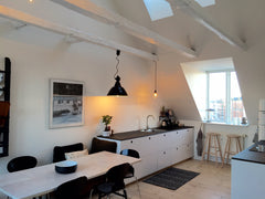 Few steps from the metrostation Enghave Plads that takes you around the city in  Copenhagen, Denmark Beautiful penthouse w. sunny terrasse in cool area Entire rental unit vacation rental 667842