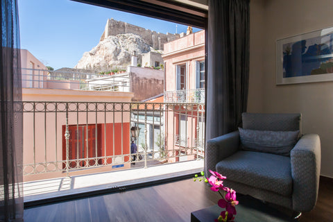 An exquisite loft apartment on the top floor of a newly constructed building wit Athens, Attica, Greece The Sky Loft  - Plaka, Athens Old town Entire loft vacation rental 42773381