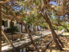 A twin room near the beach with access to terrace. Room comprises two single bed  Studio 8 in Sarakiniko Beach with Great Wifi Entire serviced apartment vacation rental 49976601