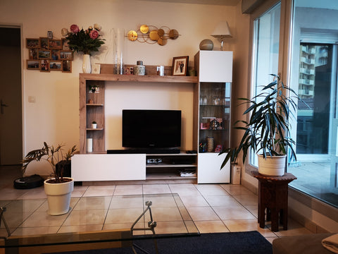 Arrivée en fin d'après-midi souhaitée. Pas de contrainte horaire pour les départ Lyon, France Appartement Terrasse 4 personnes Entire rental unit vacation rental 12047379