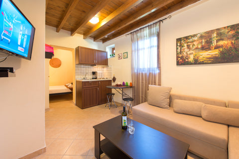 Aglaia apartment is a 30 sq.m. apartment located on the ground floor. It has a d  3 Charites Old Town - Aglaea Entire rental unit vacation rental 53318680