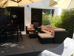 Maison de ville, lumineuse,  calme, ouverte sur un jardin de ville. Commerces à  Talence, France Maison Contemporaine, Lumineuse Entire home vacation rental 24886653