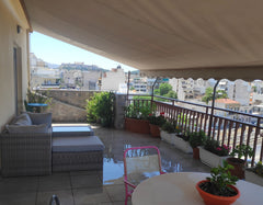 A funky-pop penthouse in an emerging bohemian neighbourhood in the centre of Ath Athens, Attica, Greece Funky/pop penthouse with stunning Acropolis view Entire condo vacation rental 22286182
