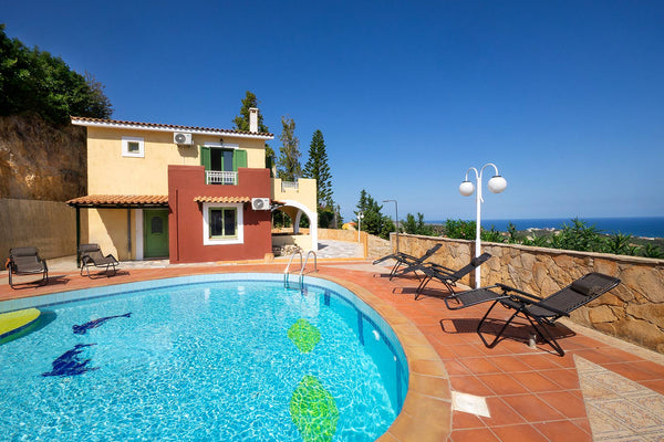 Villa Jokasti is a partly renovated 2-bedroom Villa with a private pool and love Chania, Greece Villa Jokasti, 3 BD, private pool, sea views! Entire home vacation rental 52805821