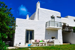 A beautiful family summer house with a nice sitting/dining room, 3 bedrooms and  Voula, Greece Golden Beach Summer House Cycladic home vacation rental 24673354