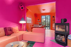Colorful townhouse in a urban neighborhood. 20 min from the airport. Reach the c Frederiksberg, Denmark Colorful house close to city center of Copenhagen Entire home vacation rental 50541267