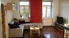 I offer my beautiful bright apartment (45qm) with extra bedroom with cosy double  Bright cosy apartment near the city centre Entire rental unit vacation rental 20707826