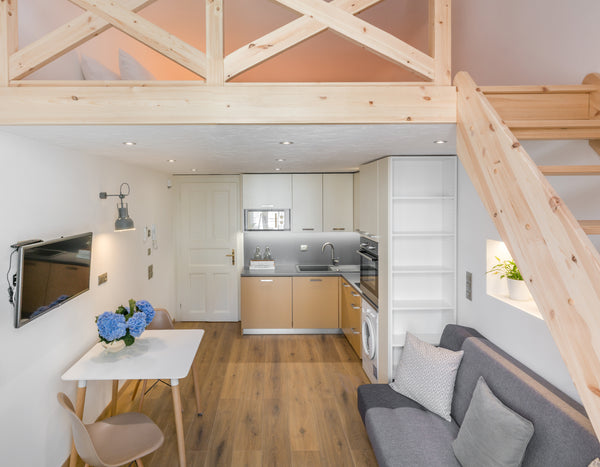 Studio Franz is a snug, two-person studio apartment with an elevated bedroom are  Studio Franz Old Town Entire serviced apartment vacation rental 48951689