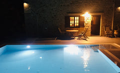 Ons huisje ligt in de bergen heel rustig gelegen en toch maar 5km van het strand Heusden-Zolder, Belgium Villa Aris Neo chorio met verwarmd zwembad Entire villa vacation rental 51837351