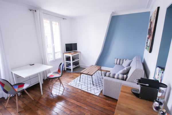 34 sqm apartment modern and completely equipped situated in the 17th arrondissem Paris, France Bright apartment near Parc Monceau, Paris Entire rental unit vacation rental 18339326