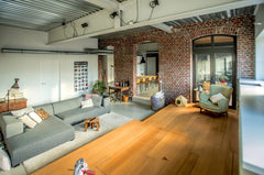 A big, stylish, industrial loft with high ceilings full of light, 5-10 minutes f Ghent, Belgium The "Upside" Loft Entire loft vacation rental 39685804